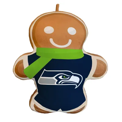 Seattle Seahawks Gingerbread Holiday Plushlete