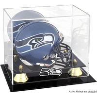 Seattle Seahawks Golden Classic Mini Helmet Display Case