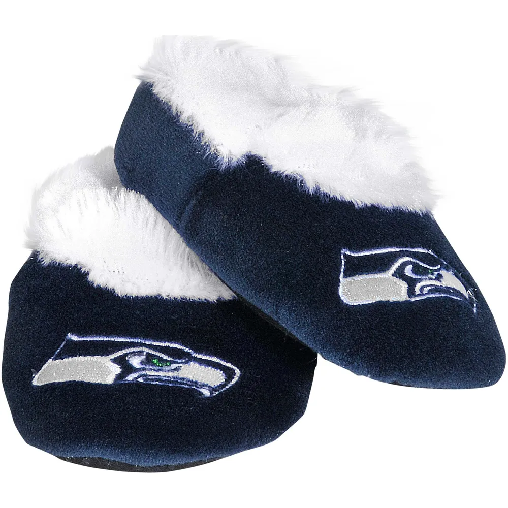 Seattle Seahawks Infant Bootie Slipper - Navy Blue