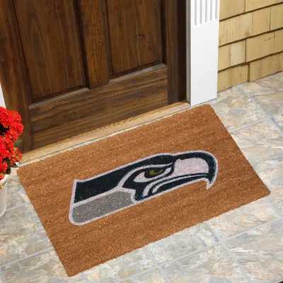 Lids Seattle Seahawks 30'' x 18'' Logo Turf Mat - Brown