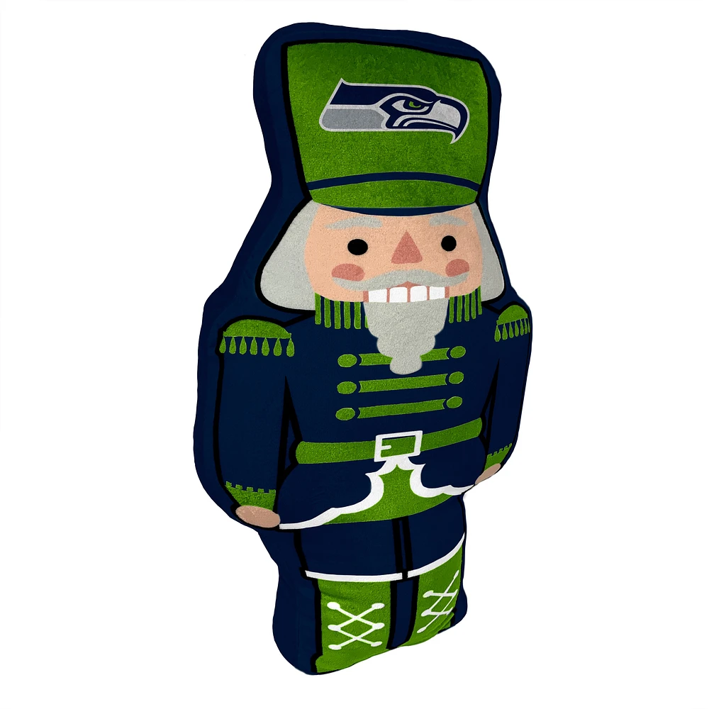 Oreiller en peluche Casse-Noisette des Seahawks de Seattle