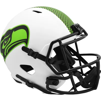 Seattle Seahawks Riddell LUNAR Alternate Revolution Speed Authentic  Football Helmet