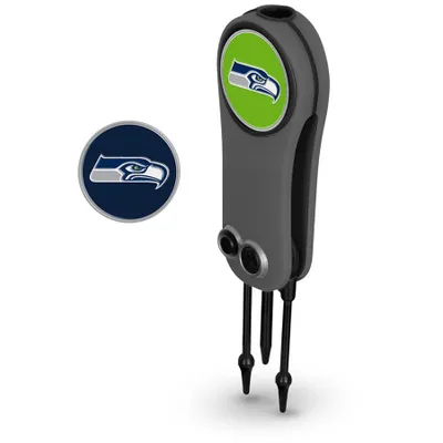 Seattle Seahawks Switchblade Repair Tool & Two Ball Markers
