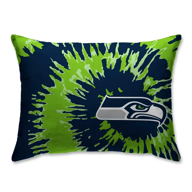 Lids New York Giants Tie Dye Plush Bed Pillow - Blue