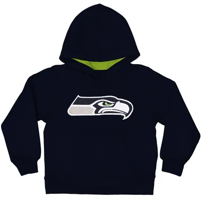 Youth Nike College Navy Seattle Seahawks City Code Pullover Hoodie