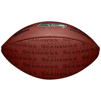 Seattle Seahawks Unsigned Wilson Showcase Duke Pro Football