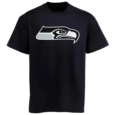 T-shirt avec logo de l'équipe jeunesse des Seahawks Seattle - Marine universitaire