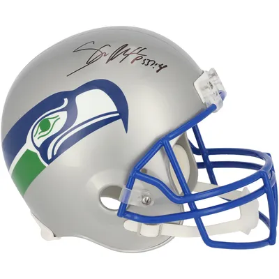 Lids Steve Largent Seattle Seahawks Autographed Fanatics Authentic Riddell  Lunar Eclipse Alternate Speed Replica Helmet with HOF 95 Inscription