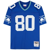 Steve Largent Seattle Seahawks Autographed 1985 Mitchell & Ness Royal Replica Jersey with "HOF '95" Inscription