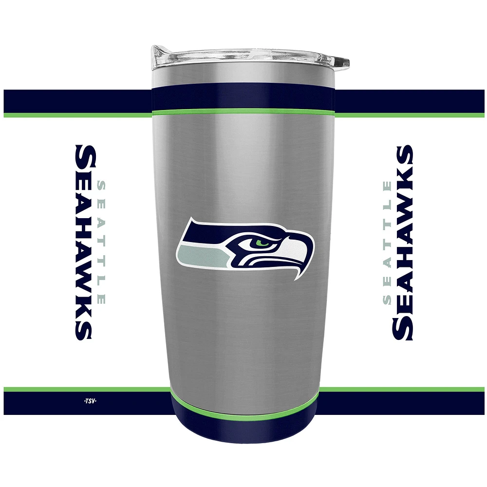 Le Sports Vault Seattle Seahawks 20 oz. Gobelet en acier inoxydable