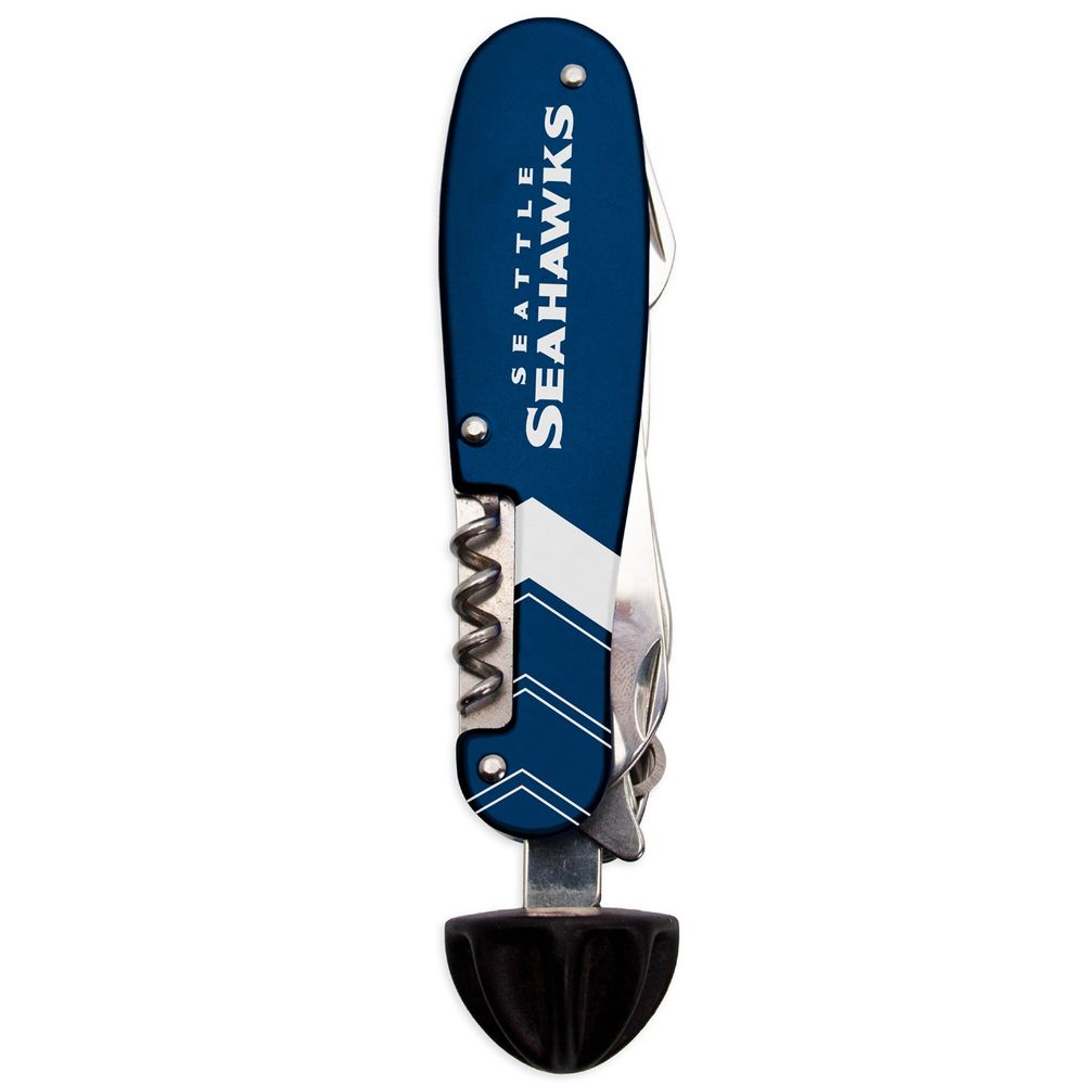 The Sports Vault Seattle Seahawks - 8-Piece Bartender Multi-Tool