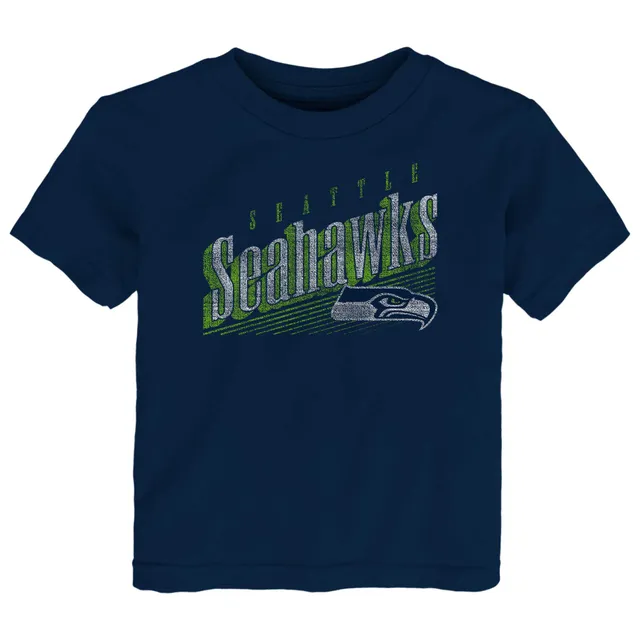 Men's Fanatics Branded College Navy/White Seattle Seahawks Long and Short  Sleeve Two-Pack T-Shirt