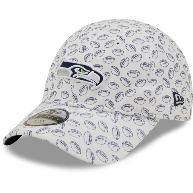 New Era Men's New Era Camo Seattle Seahawks Punched Out 39THIRTY Flex Hat