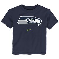 Toddler Nike College Navy Seattle Seahawks Logo T-Shirt