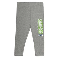 Ensemble deux pièces pour tout-petits avec haut à capuche manches longues et leggings Seattle Seahawks Club House