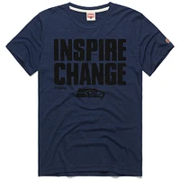 T-shirt unisexe bleu marine hommage Seattle Seahawks 2024 Inspire Change Tri-Blend