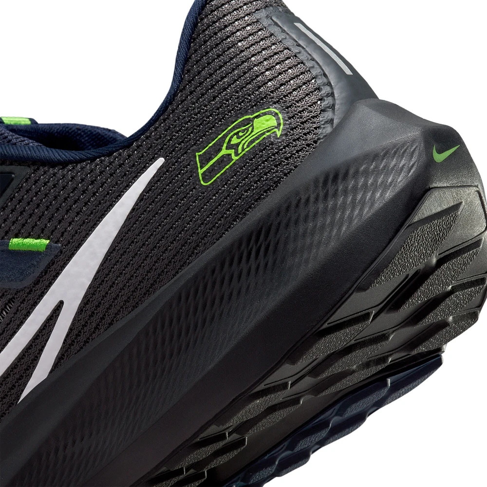 Unisex Nike Anthracite Seattle Seahawks Zoom Pegasus 40 Running Shoe