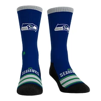 Unisex Rock Em Socks Seattle Seahawks Gametime Stripe Crew