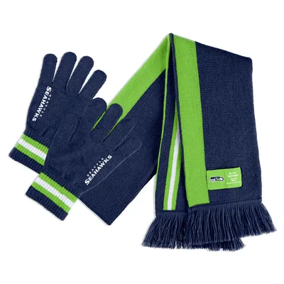 Seattle Seahawks WEAR by Erin Andrews Scarf and Glove Set