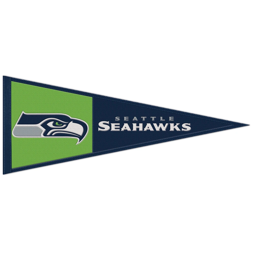 WinCraft Seattle Seahawks 13'' x 32'' Primaire - Fanion