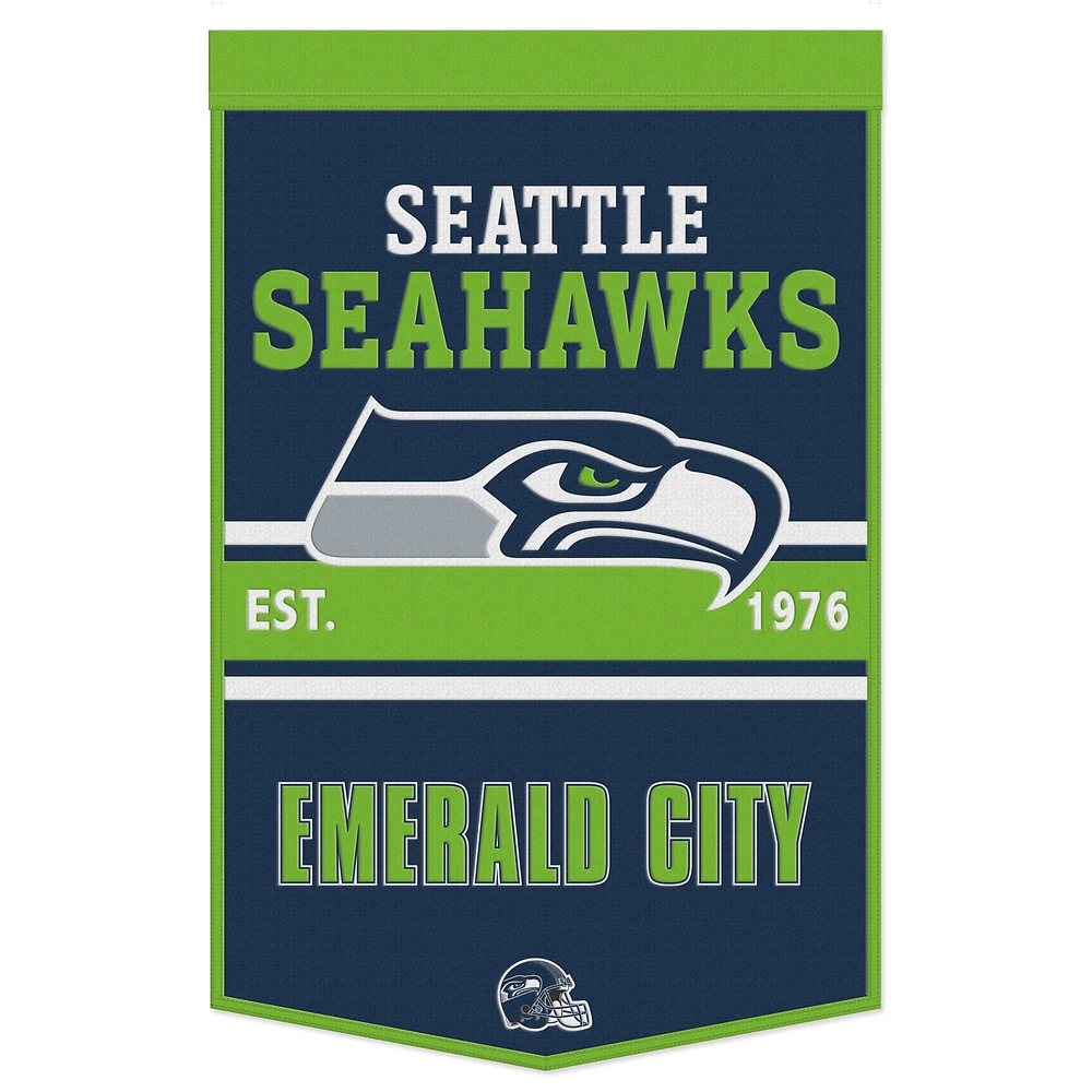 WinCraft Seattle Seahawks 24" x 38" Bannière à slogan