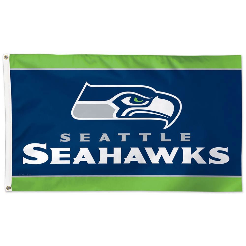 WinCraft Seattle Seahawks 3' x 5' Deluxe - Single-Sided Flag