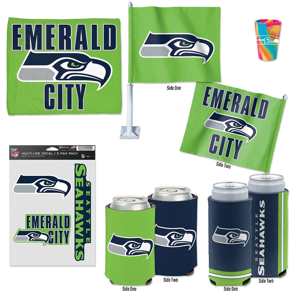 WinCraft Seattle Seahawks Pack Gameday six pièces