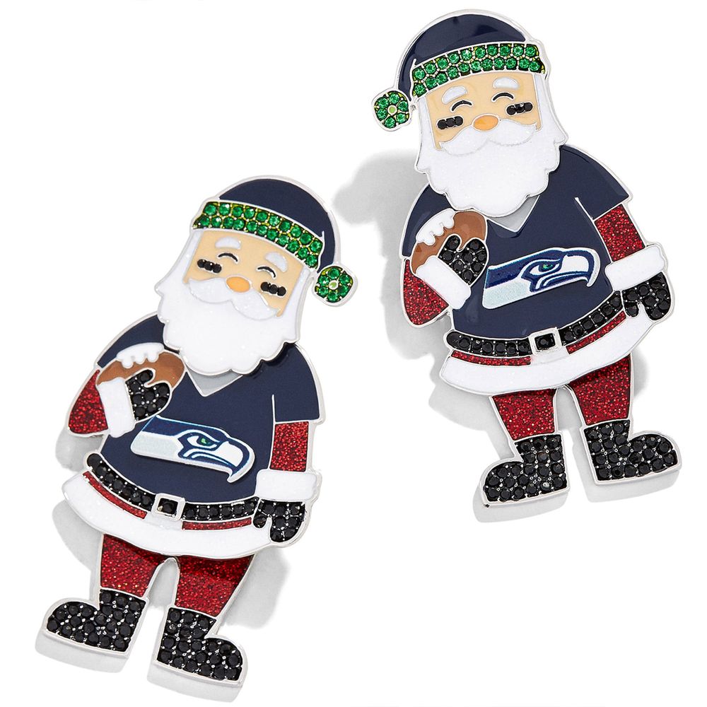 Women's BaubleBar Seattle Seahawks Santa Claus Earrings