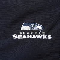 Women's College Navy Seattle Seahawks Full-Zip Sonoma Softshell Jacket