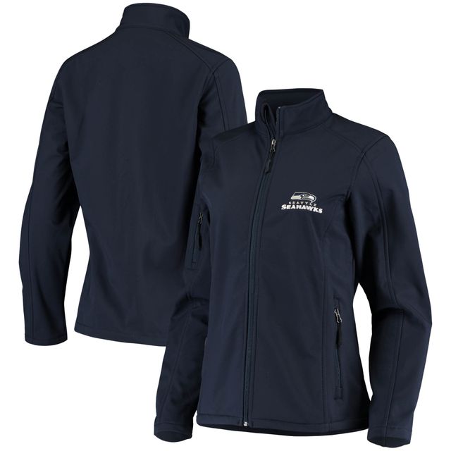 Veste Sonoma Softshell Seattle Seahawks pour femme, bleu marine universitaire