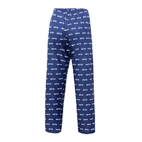 Women's Concepts Sport College Navy Seattle Seahawks Gauge Allover Print Sleep Pants