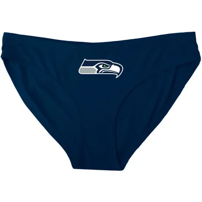 Seattle Seahawks Concepts Sport Women's Solid Logo Panties - College Navy