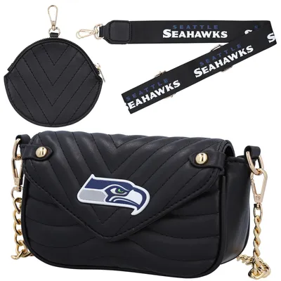 Seattle Seahawks Cuce Women's Vegan Leather Strap Bag