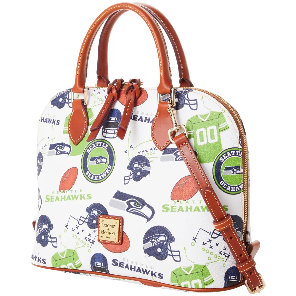 Women's Dooney & Bourke Seattle Seahawks Gameday Zip Zip Satchel