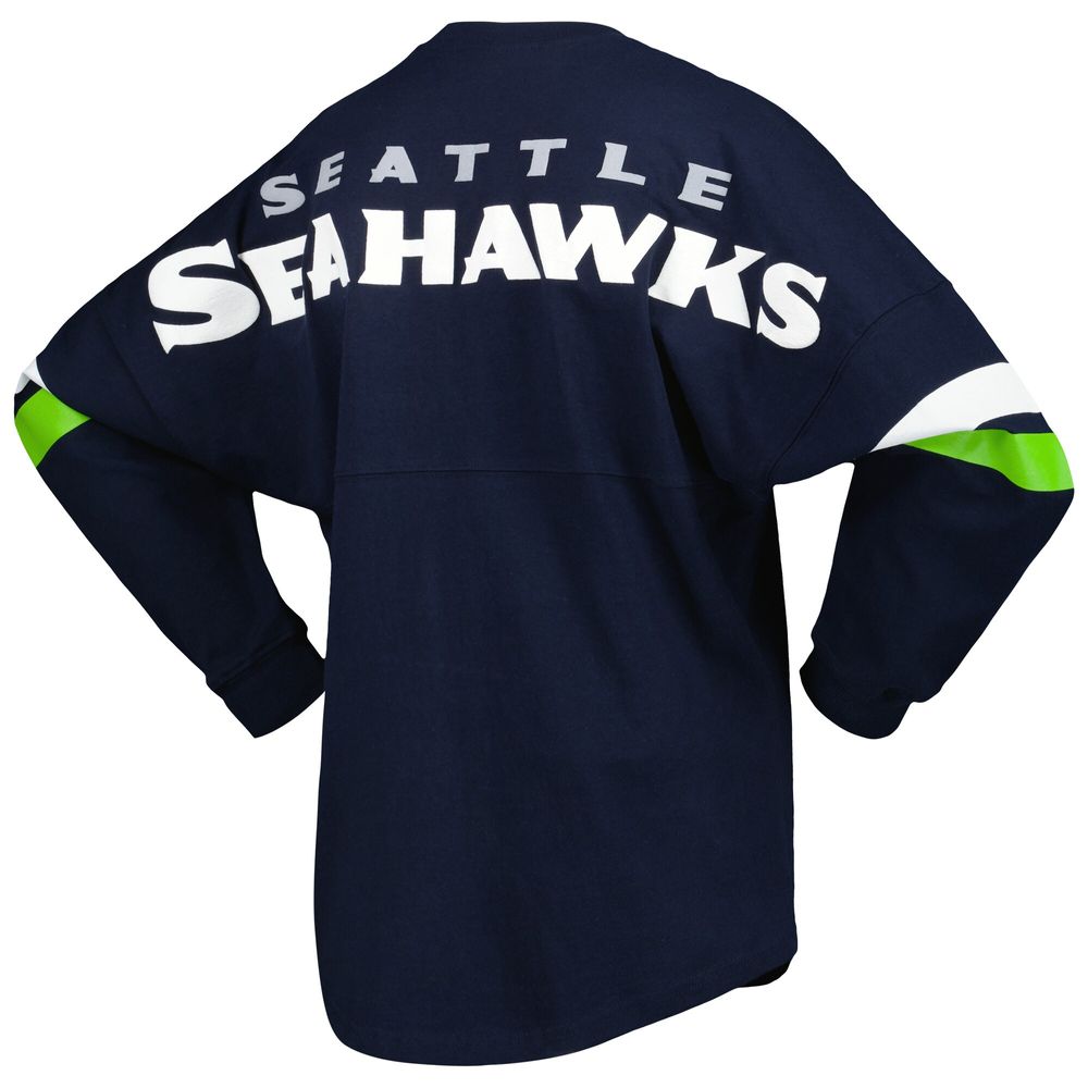 Fanatics Women's Branded College Navy Seattle Seahawks Plus Size