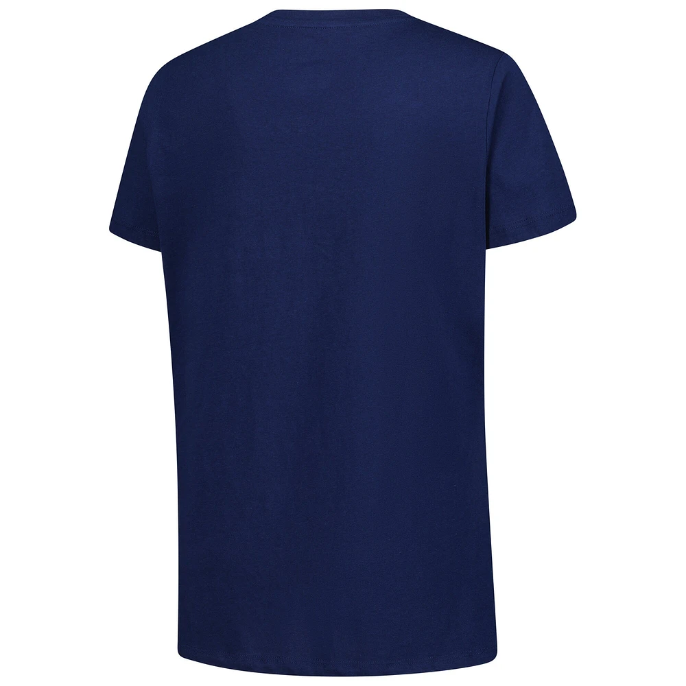 T-shirt Fanatics College Navy pour femme de l'équipe des Seattle Seahawks