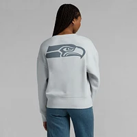 Sweat-shirt à capuche gris pour femme Fanatics Seattle Seahawks Elements