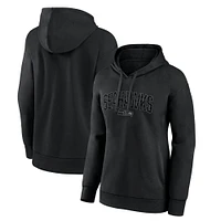 Sweat-shirt à enfiler Fanatics Seattle Seahawks Blackout Luxe Arch pour femme