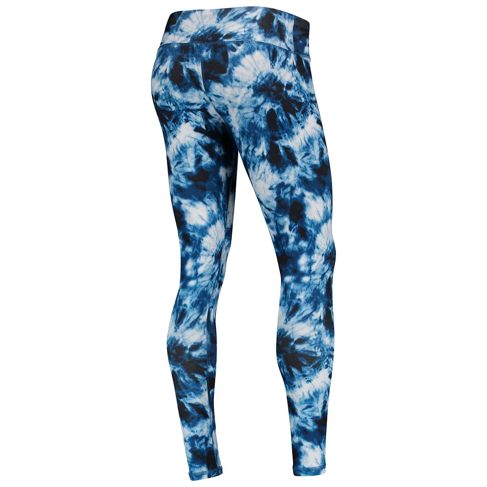 Legging tie-dye FOCO College Navy Seattle Seahawks pour femme