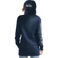 Sweat à capuche G-III 4Her par Carl Banks College pour femmes, bleu marine, Seattle Seahawks Extra Inning