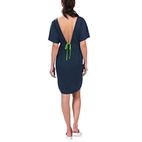 Women's G-III 4Her by Carl Banks Navy Seattle Seahawks Versus Swim Cover-Up