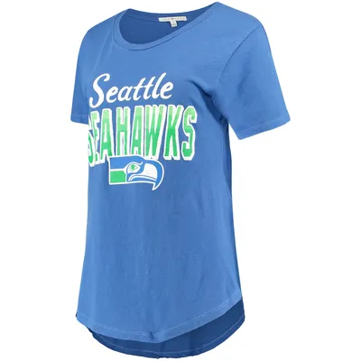 Seattle Seahawks Junk Food Women's Team Spirit Tie-Dye T-Shirt – Royal