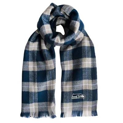 Seattle Seahawks Little Earth Women's Plaid Blanket Scarf