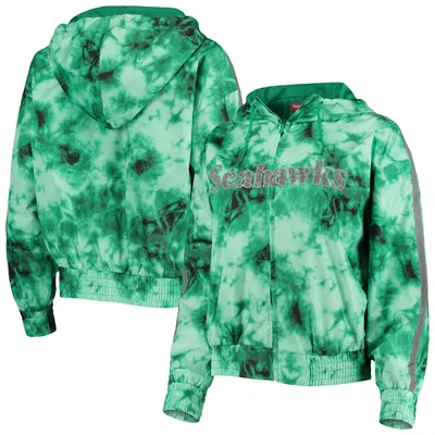 Philadelphia Eagles Mitchell & Ness Women's Galaxy Full-Zip