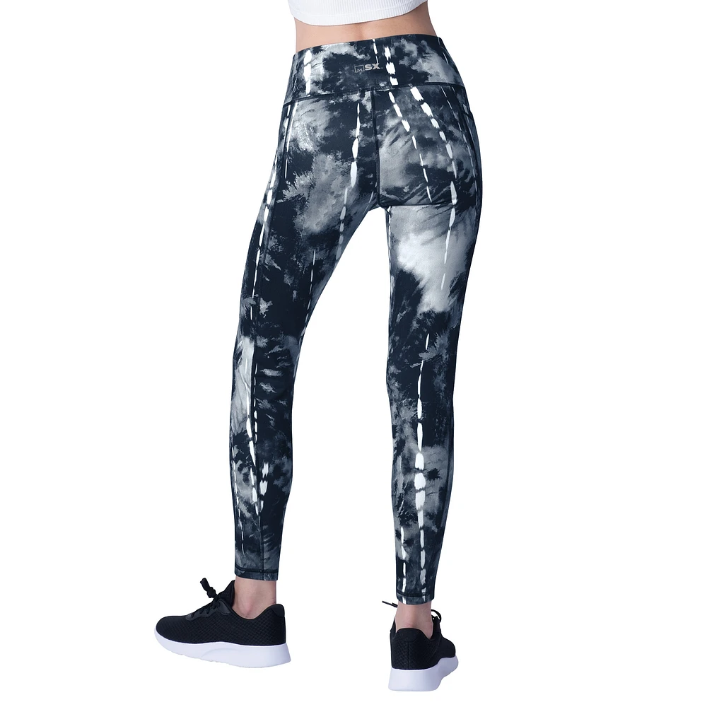 Women's MSX by Michael Strahan College Navy Seattle Seahawks Serena Tie-Dye Leggings