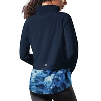 Veste de course à glissière entièrement zippée MSX by Michael Strahan Seattle Seahawks Grace Raglan pour femmes