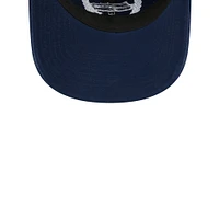 Casquette ajustable 9TWENTY Seattle Seahawks Leaves 9TWENTY pour femme New Era College bleu marine