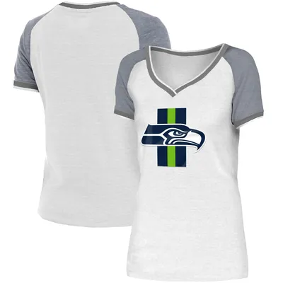 New Era Seahawks College Jersey Long Sleeve T-Shirt
