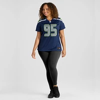 Women's Nike Brandon Pili  College Navy Seattle Seahawks Team Game Jersey