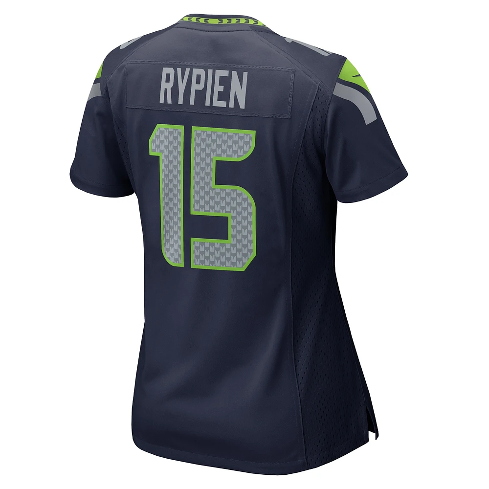 Women's Nike Brett Rypien College Navy Seattle Seahawks Team Game Jersey